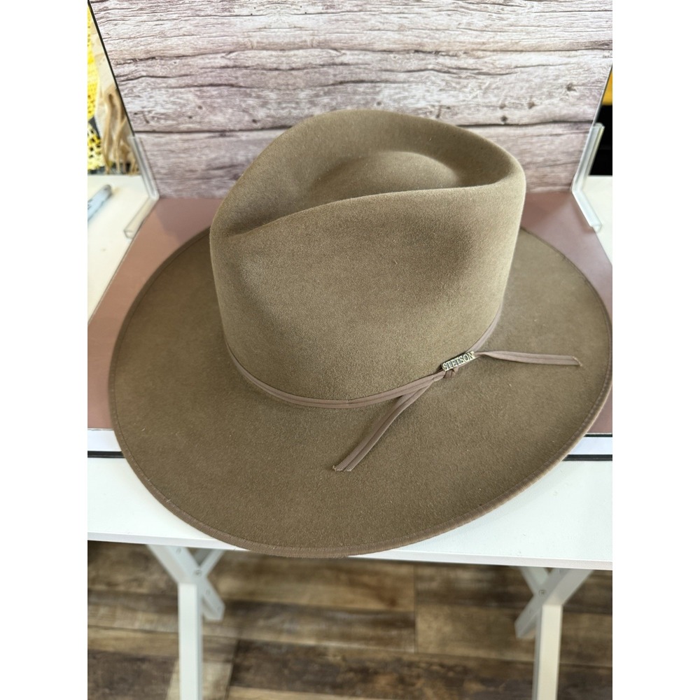 Stetson® The Gun Club -Fawn Felt Hat -Size 7 -F2160 Dune Style Name